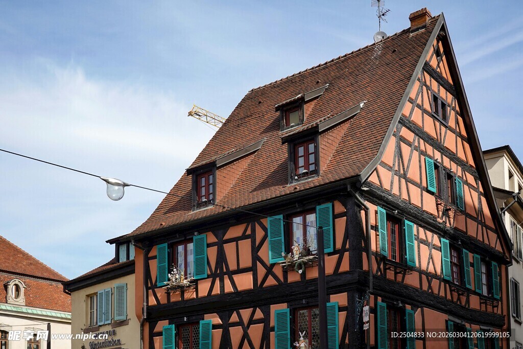 德国传统木筋墙风格建筑