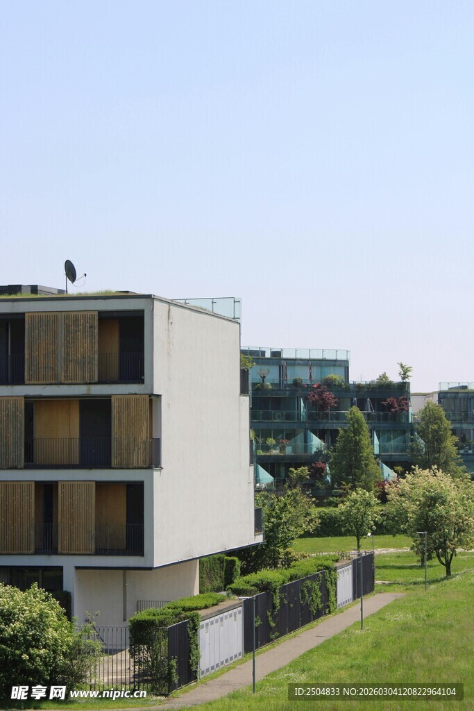 现代简约风格多层住宅