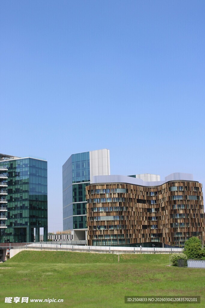 现代风格办公建筑景观