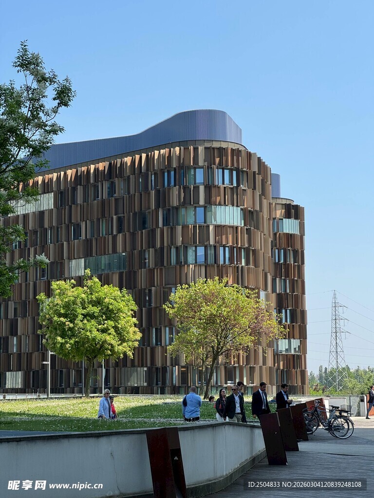 现代风格建筑外观景观