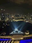 新加坡夜景璀璨滨海风光