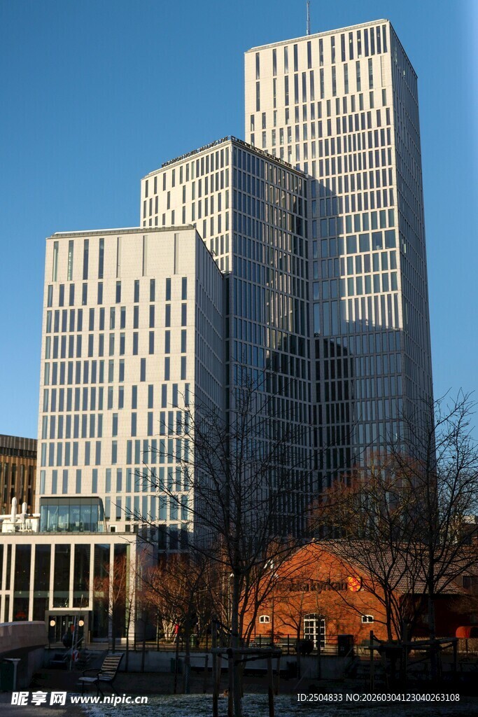 现代都市高楼建筑景观