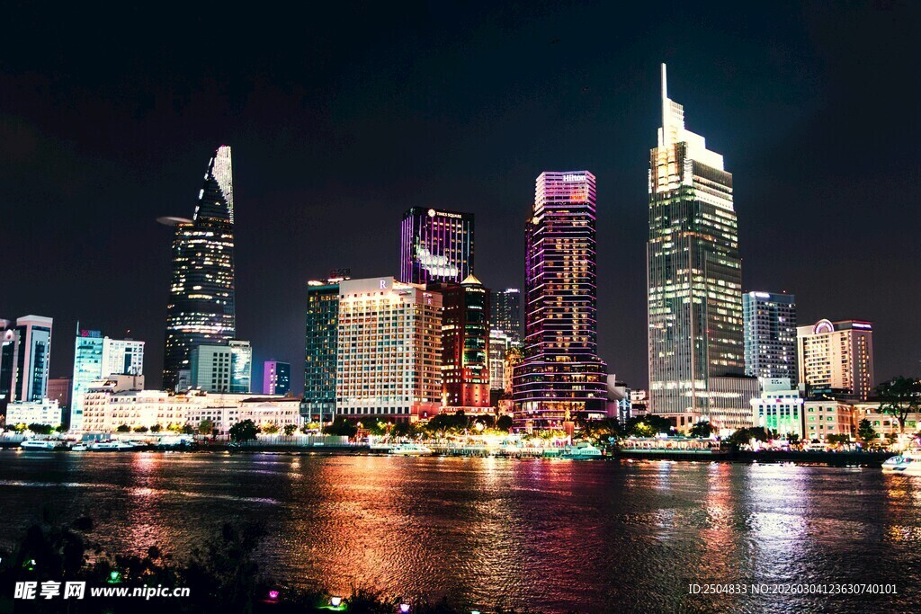 璀璨都市夜景