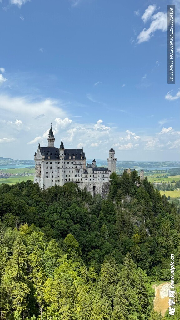 新天鹅堡 山林中的梦幻城堡