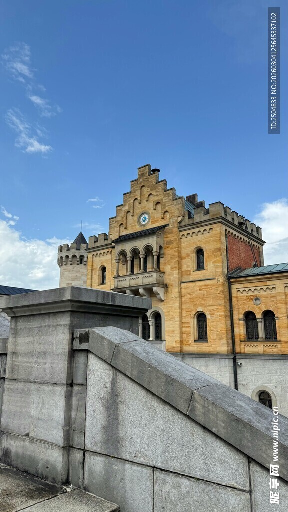 欧式建筑外观景观