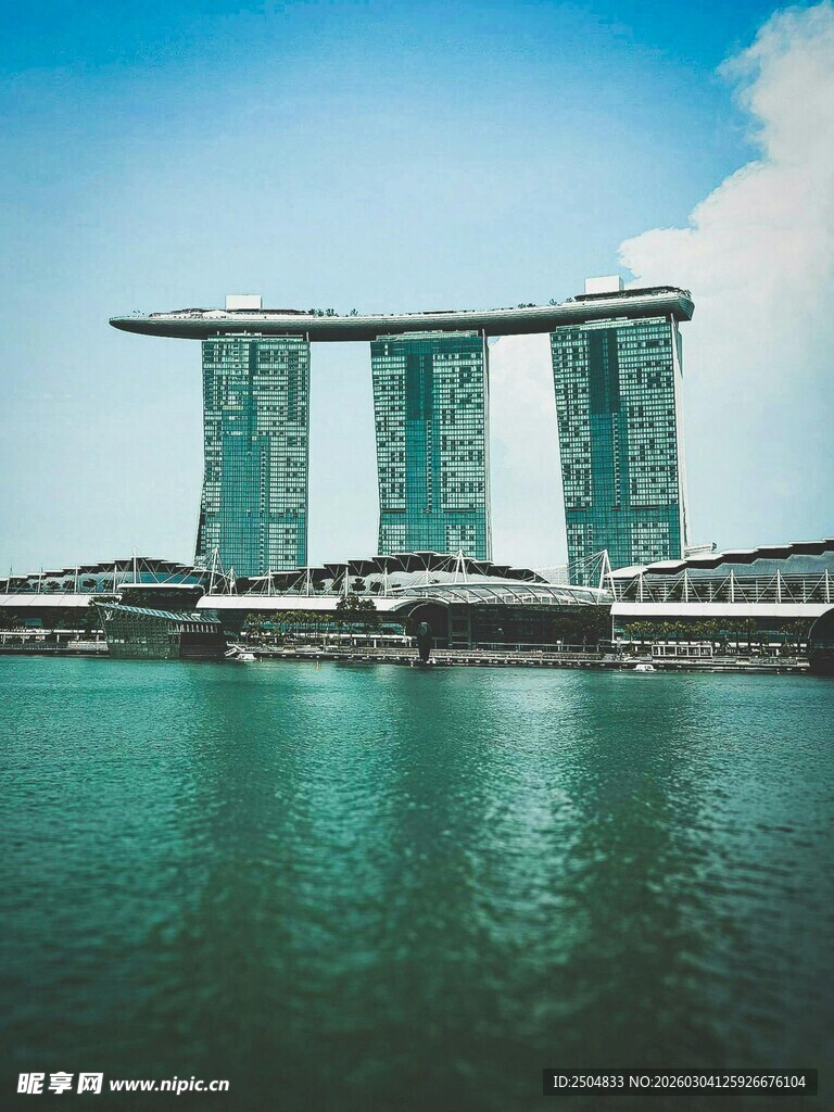 新加坡滨海湾金沙酒店景观