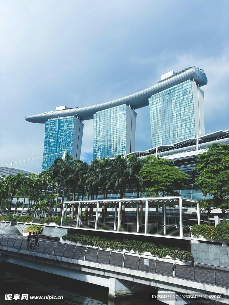新加坡滨海湾金沙酒店景观