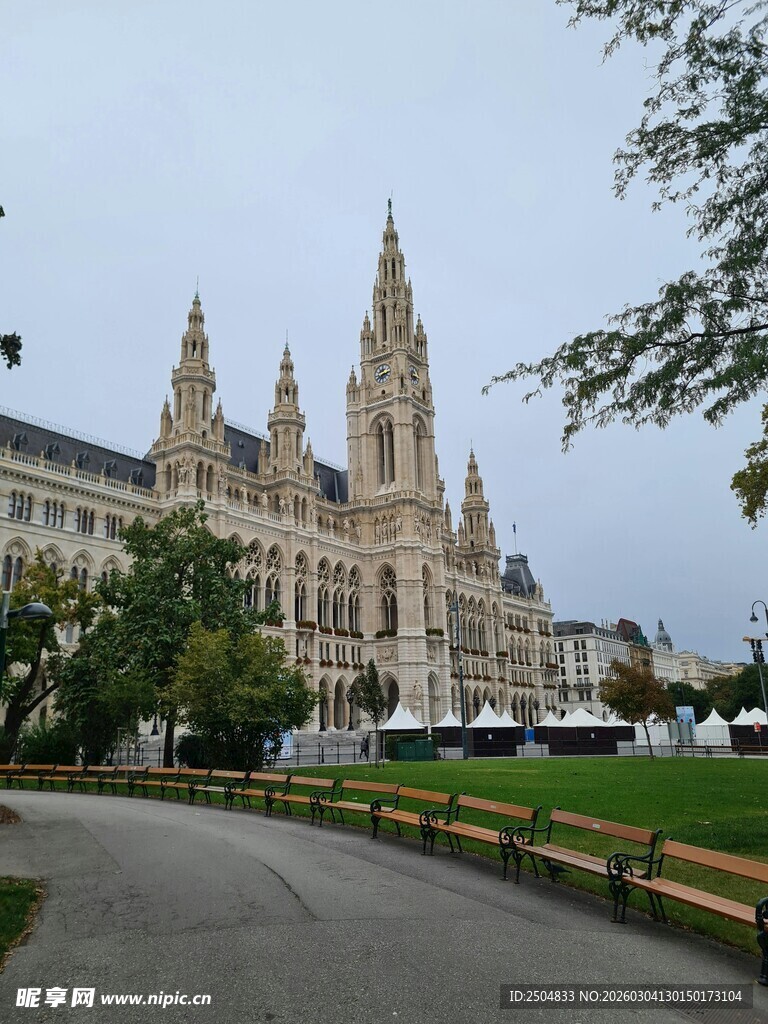 维也纳宏伟建筑风光