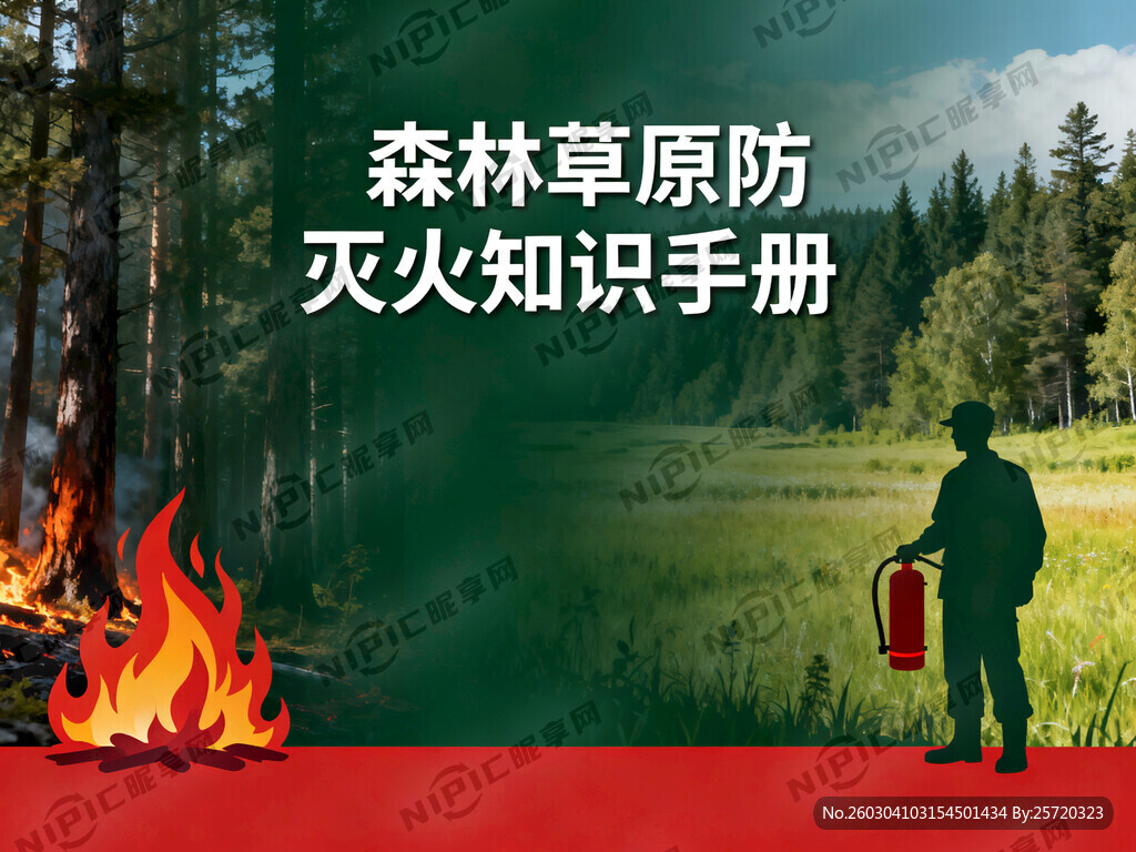 森林草原防灭火知识手册封面