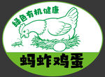 蚂蚱鸡蛋标签