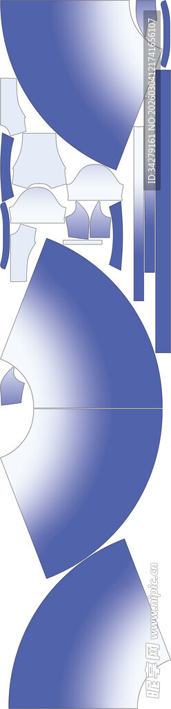 蓝白几何图案纹理背景