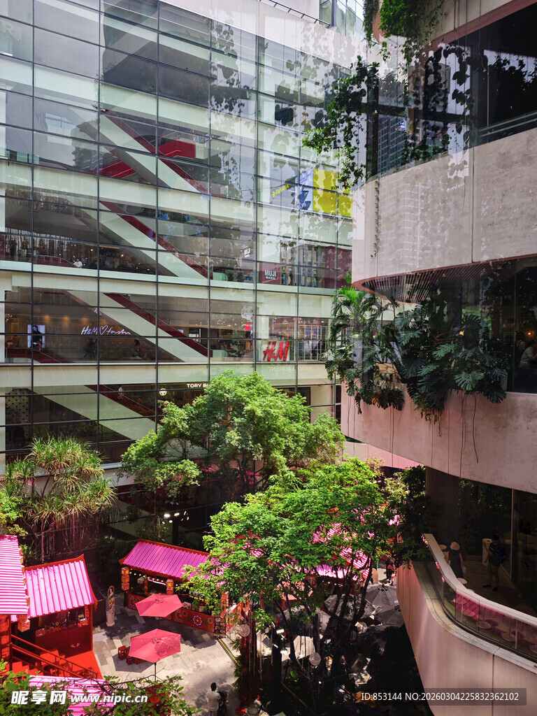商场绿植景观设计