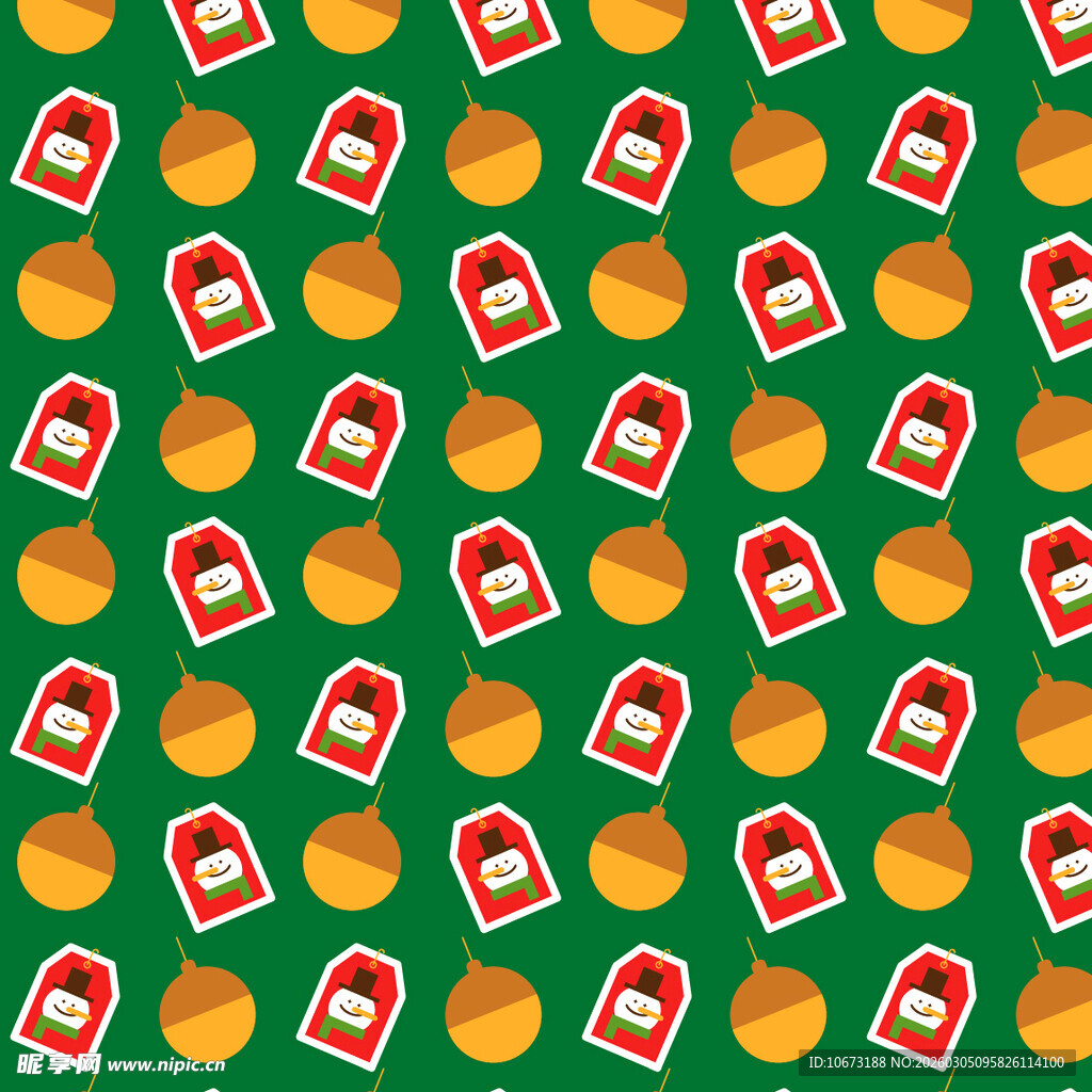 绿色背景上的图标图案