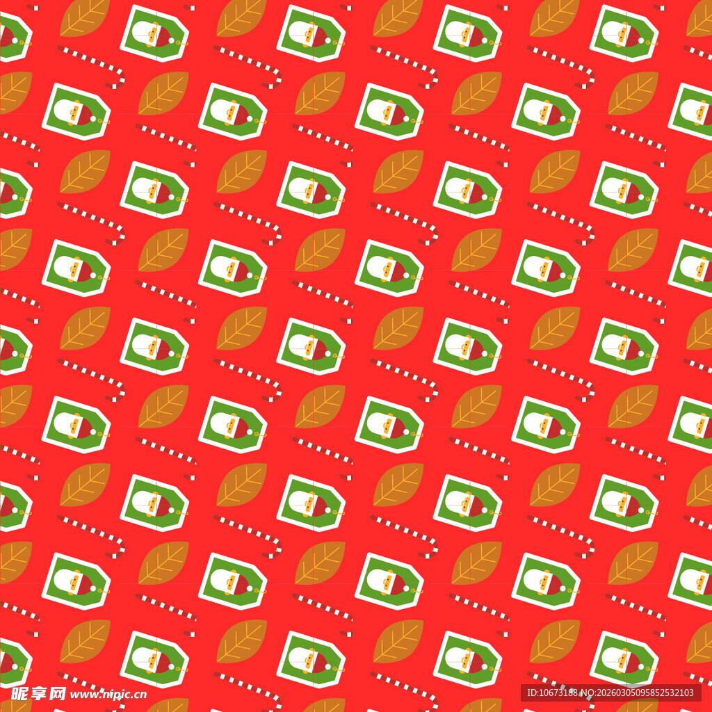 红色喜庆金钱图案背景