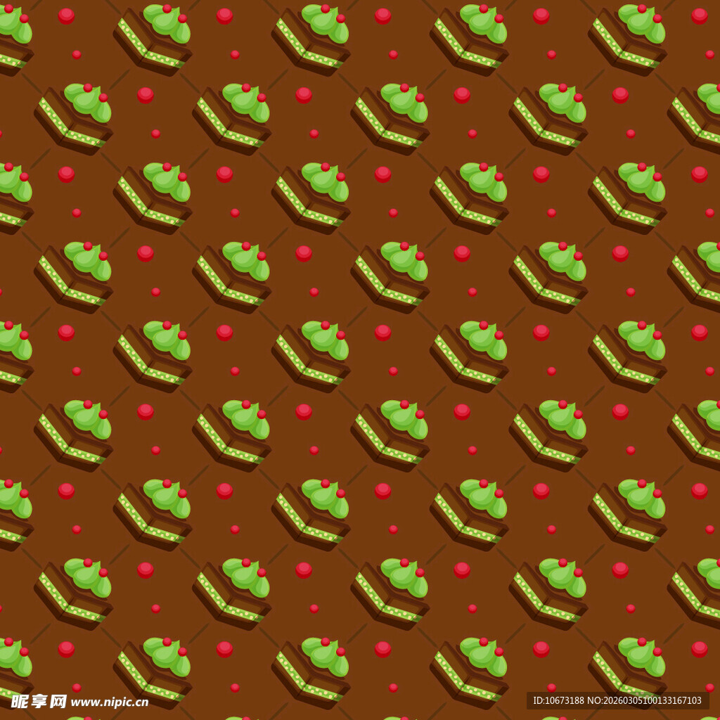 圣诞铃铛图案背景纹理