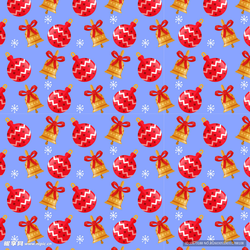 圣诞主题彩色图案背景