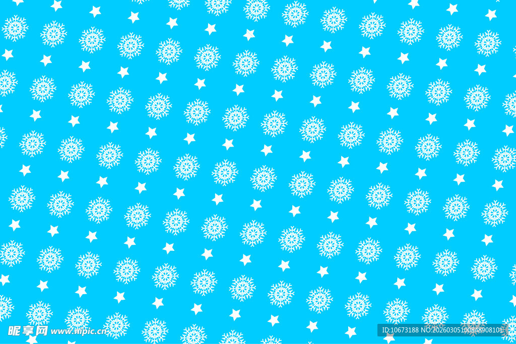 蓝色波点背景图案