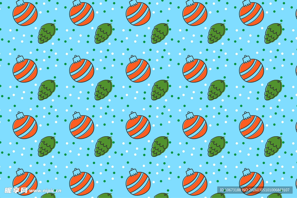 蓝色底蔬菜图案无缝背景