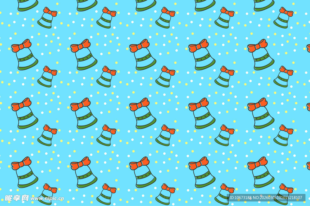 圣诞袜图案的蓝色背景图