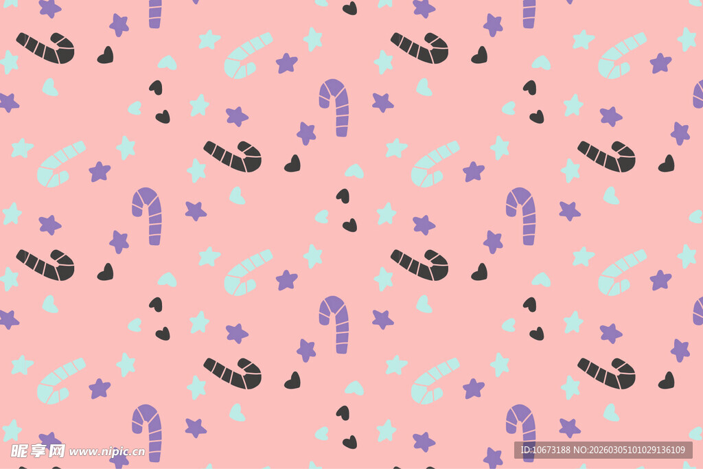 粉色背景趣味图案纹理