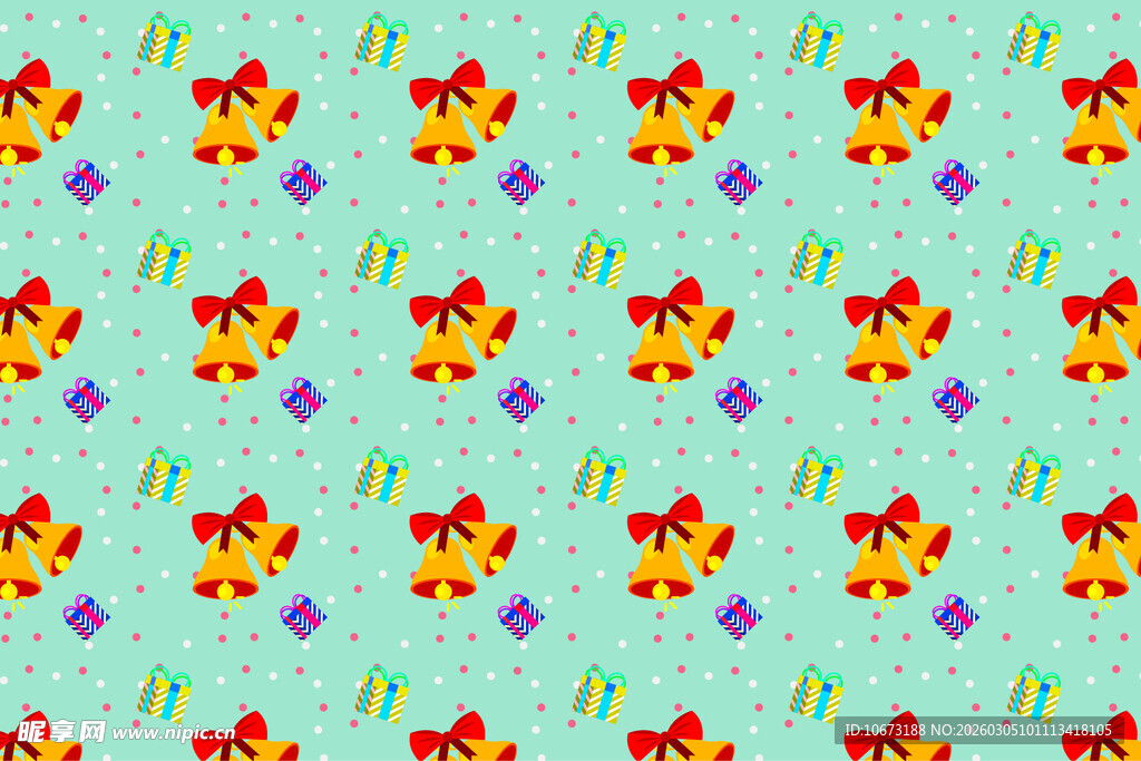 多彩动物几何图案背景