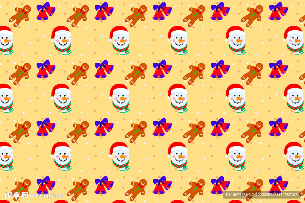 绿色圣诞树图案背景