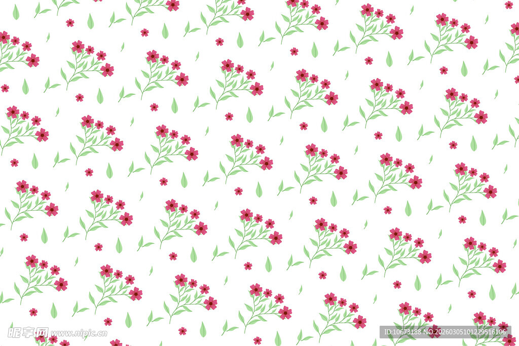 花卉图案背景图