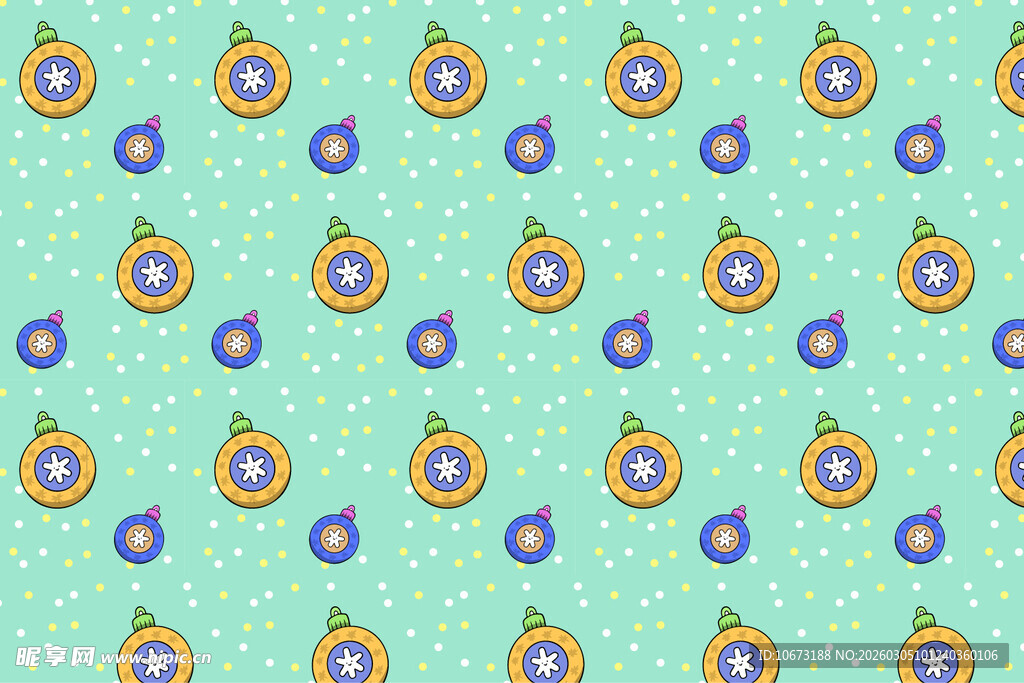 清新孔雀眼图案背景纹理