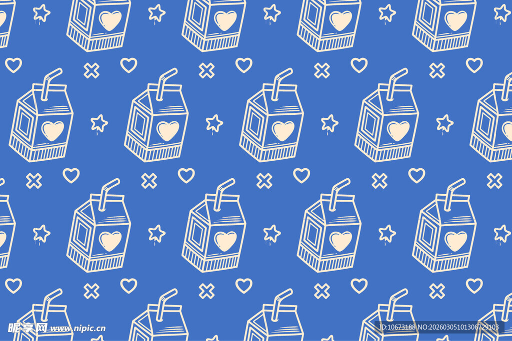 橙色背景游戏机图案纹理