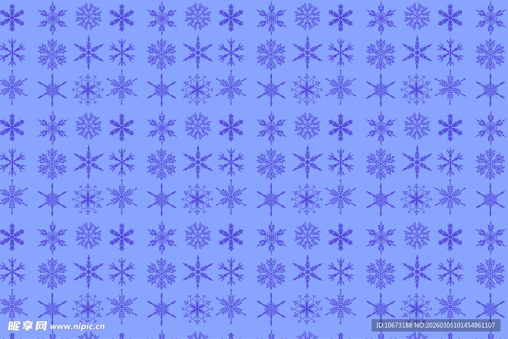 紫色雪花图案背景纹理