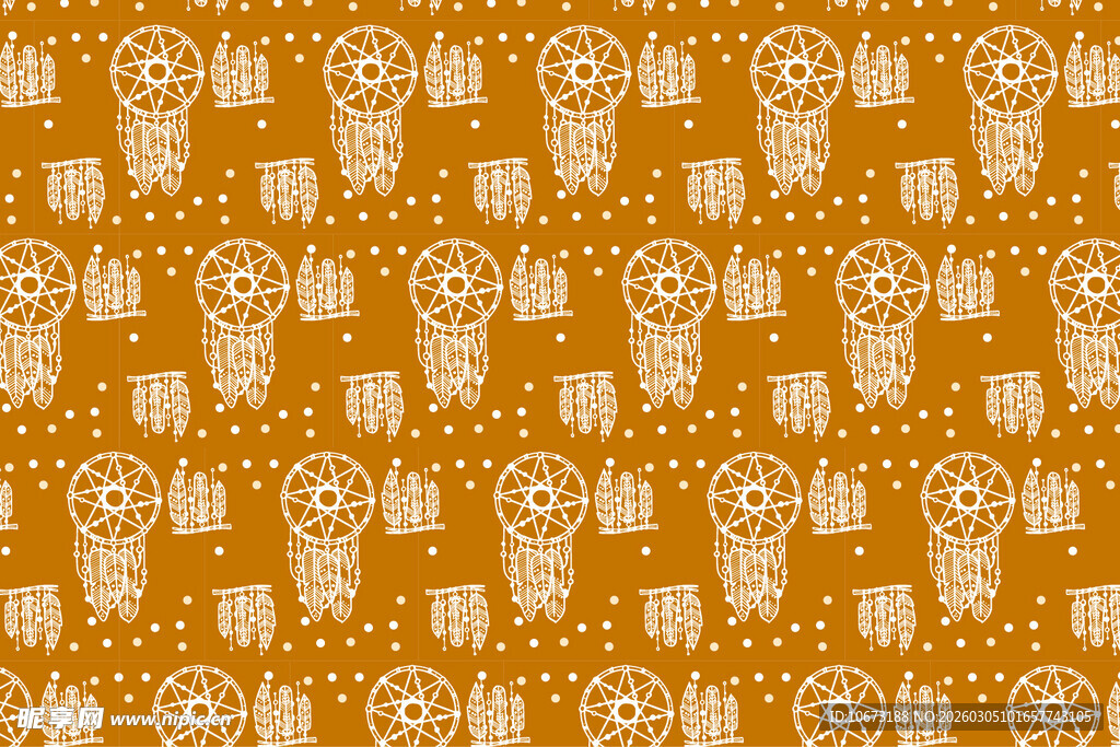 万圣节主题橙色鬼怪图案