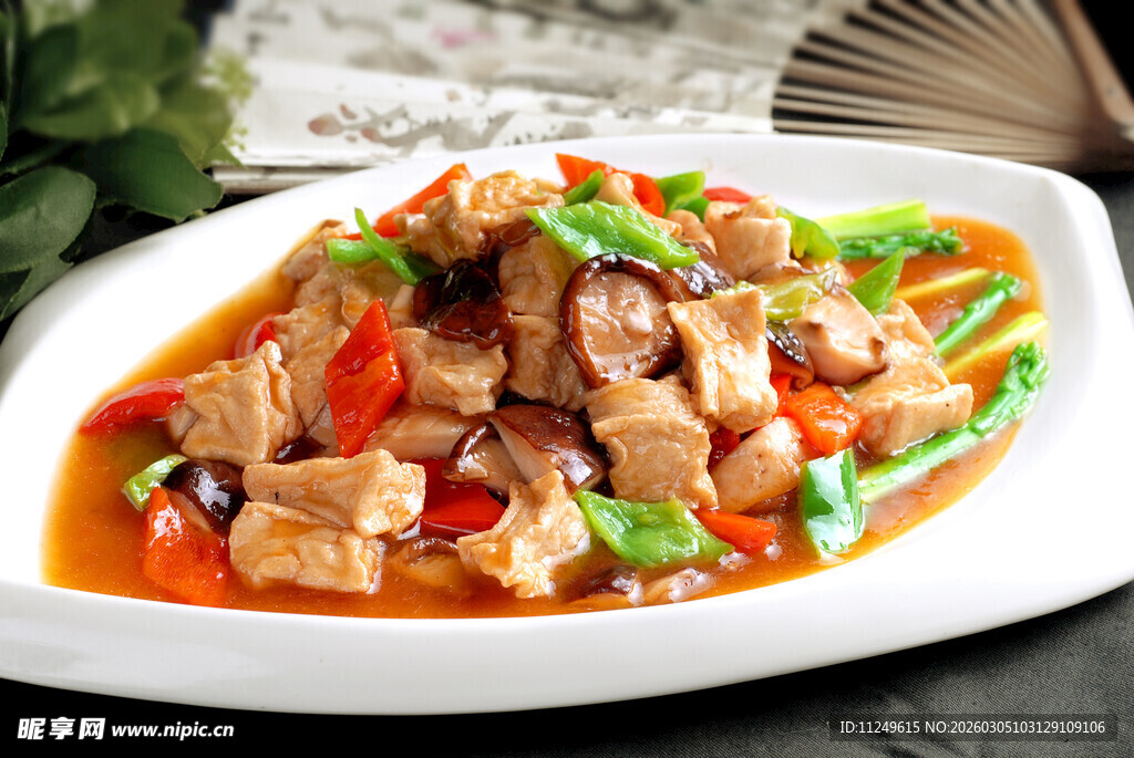 香菇烩豆腐