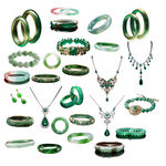 翡翠珠宝首饰PNG免抠素材