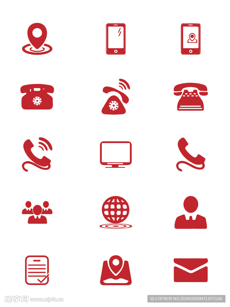 通讯相关图标集合