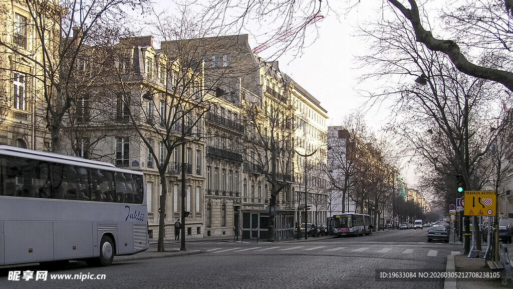 欧式街道建筑景观
