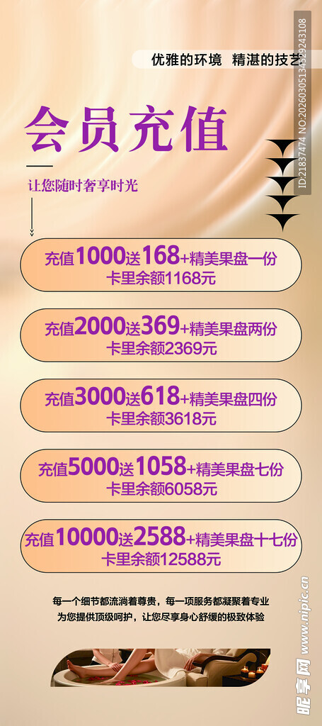 会员充值优惠活动海报