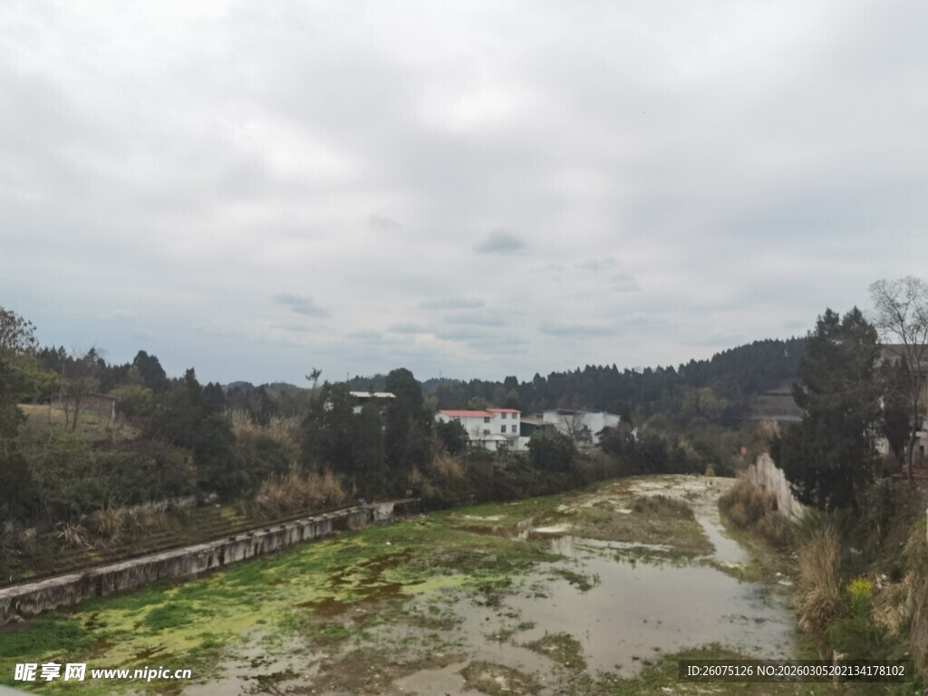 乡村旷野景色