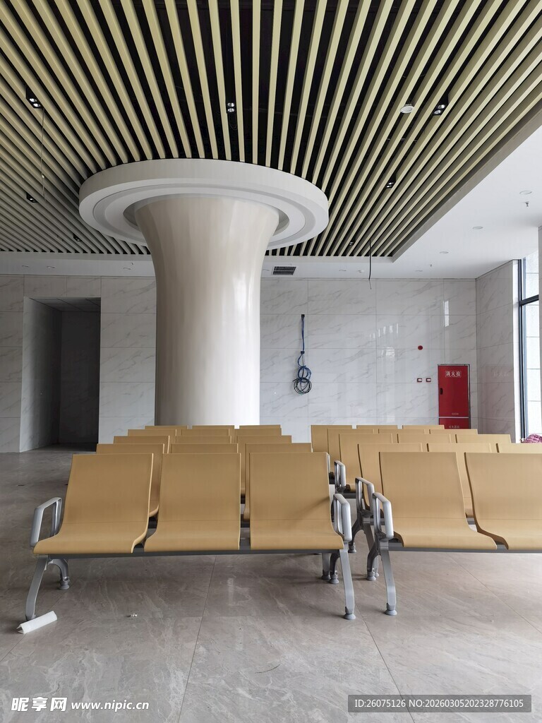 现代简约风格的等候区