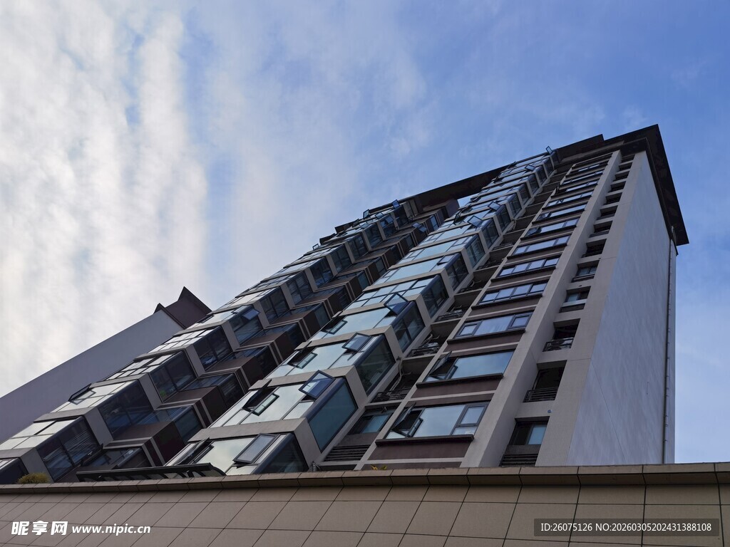 现代高层住宅建筑外观