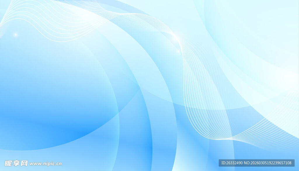 蓝色渐变抽象背景