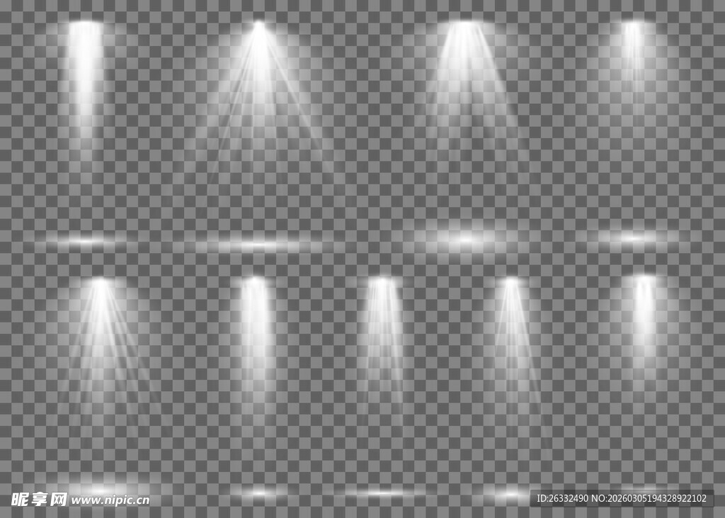 舞台聚光灯特效素材