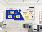 办公室荣誉墙展示风采