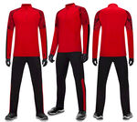 男士红黑运动套装展示