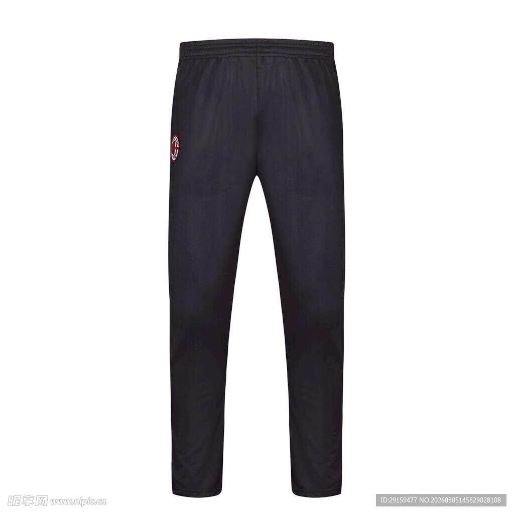 黑色休闲运动长裤