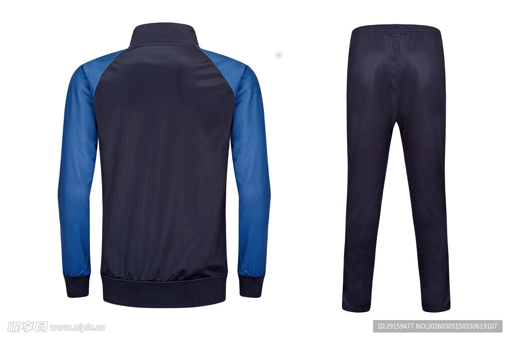 男士运动套装展示