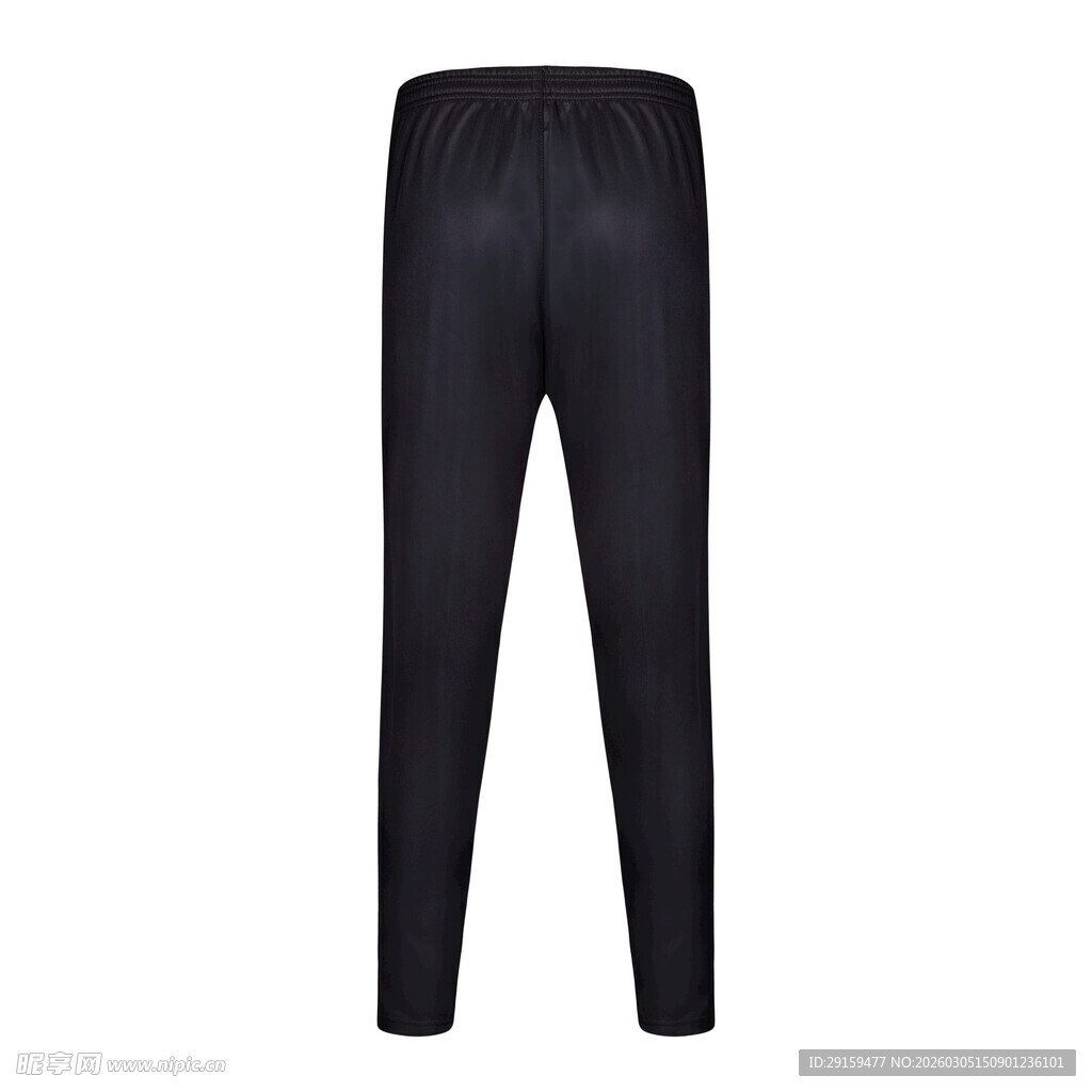 黑色休闲长裤展示