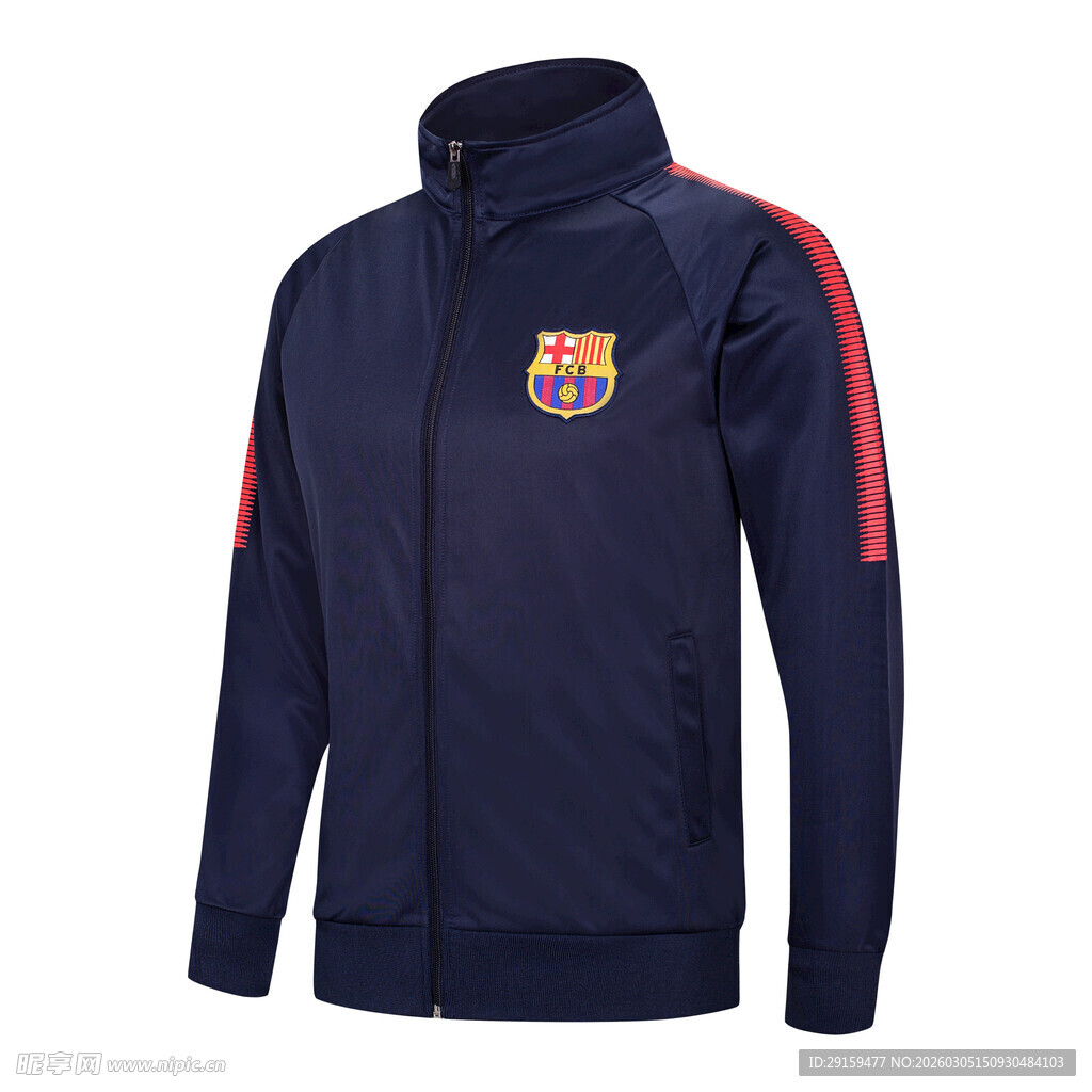 巴塞罗那足球俱乐部运动外套