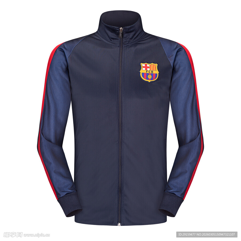 巴塞罗那足球俱乐部训练夹克