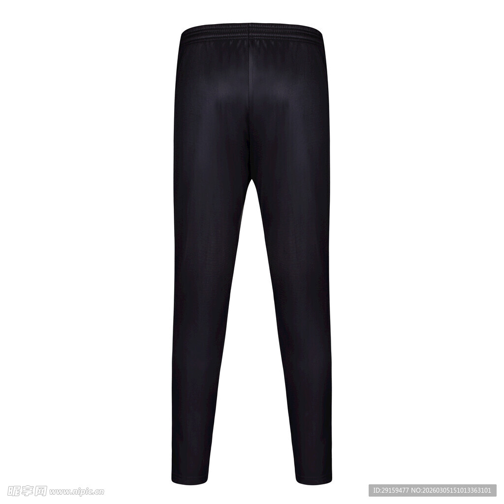 黑色紧身长裤展示