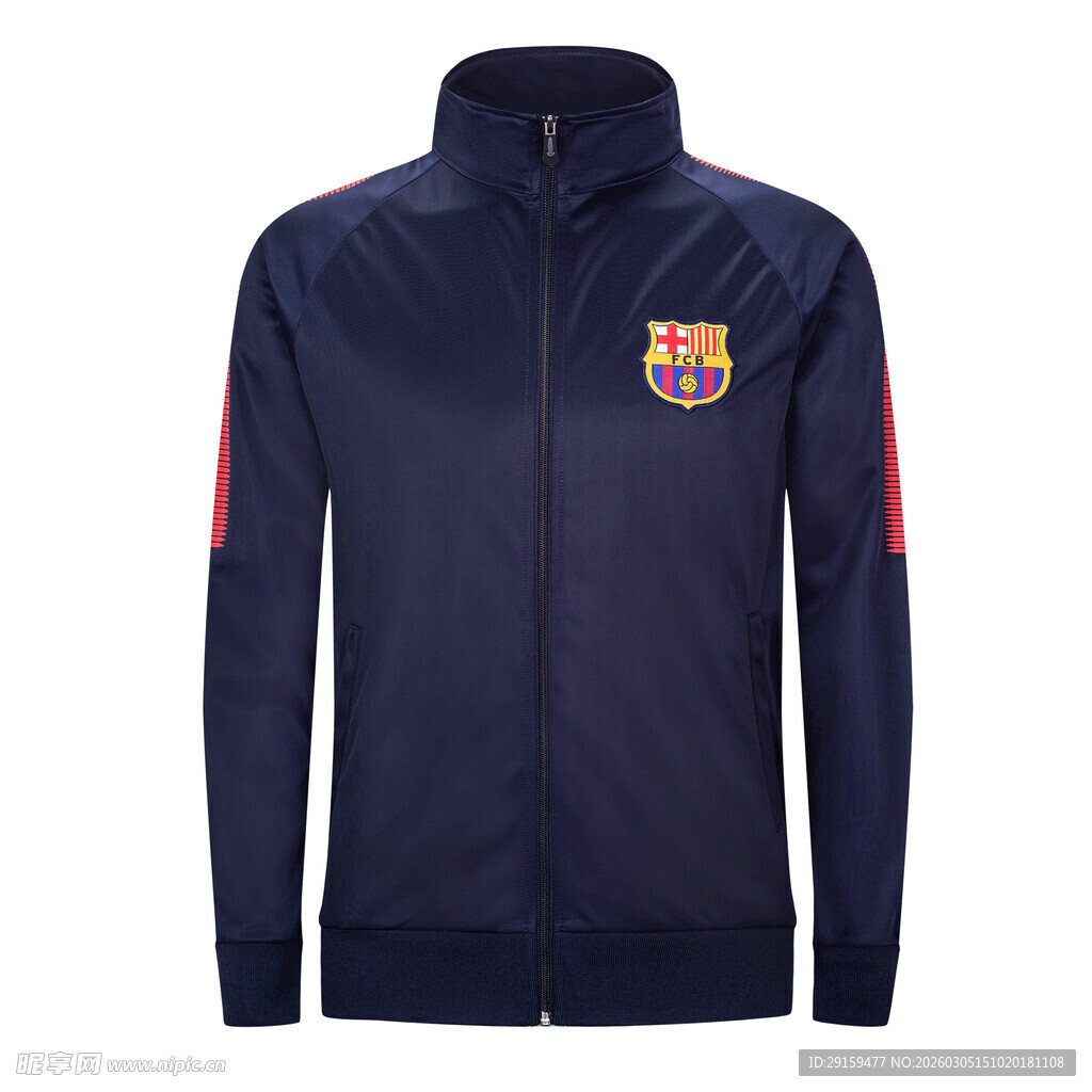 巴塞罗那足球俱乐部运动外套